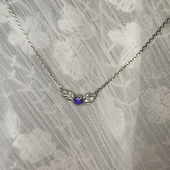 Fairy Wing Mystic Topaz Necklace - Picture 2 of 2